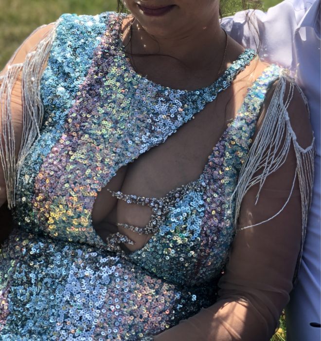 Rochita cu paiete si margele