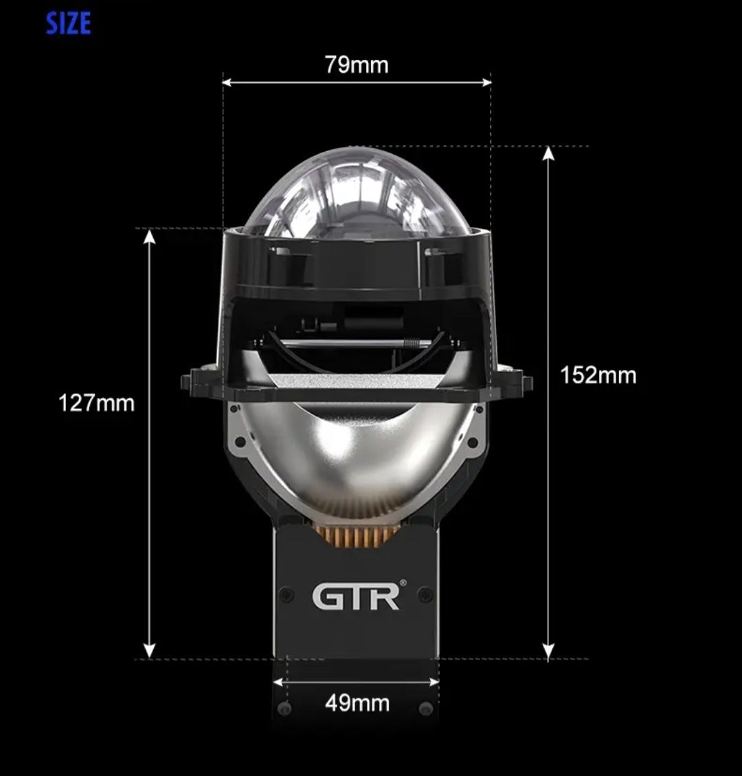 3.0" Led лазерни прожектори