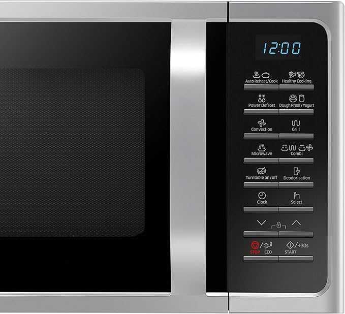 Микровълнова фурна с грил Samsung 28L (MC28H5015CS/ET) 900W