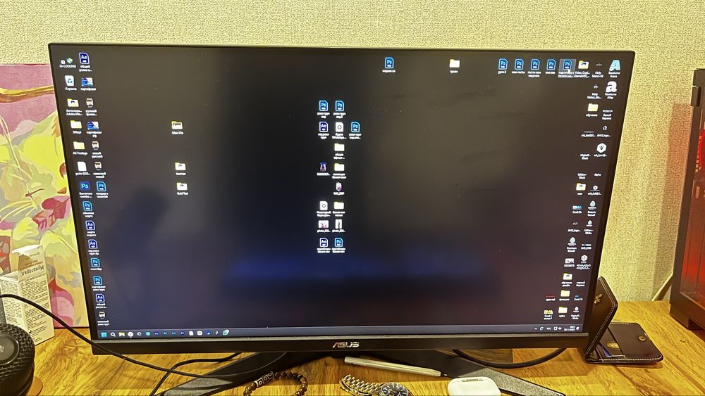 Монитор 27" ASUS VG27AQ3A-L черный