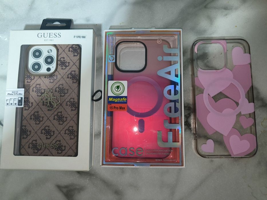 Чехлы на телефон Айфон 15 про мах