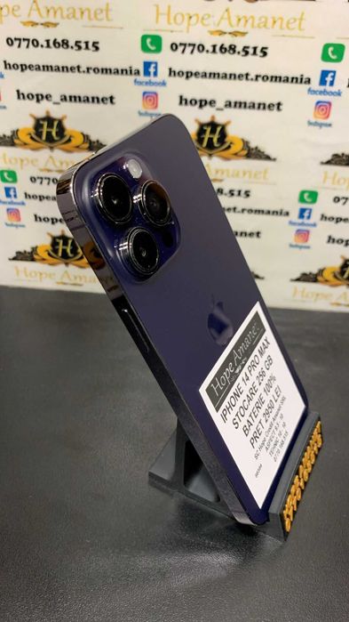 Hope Amanet P3 Iphone 14 Pro Max 256GB