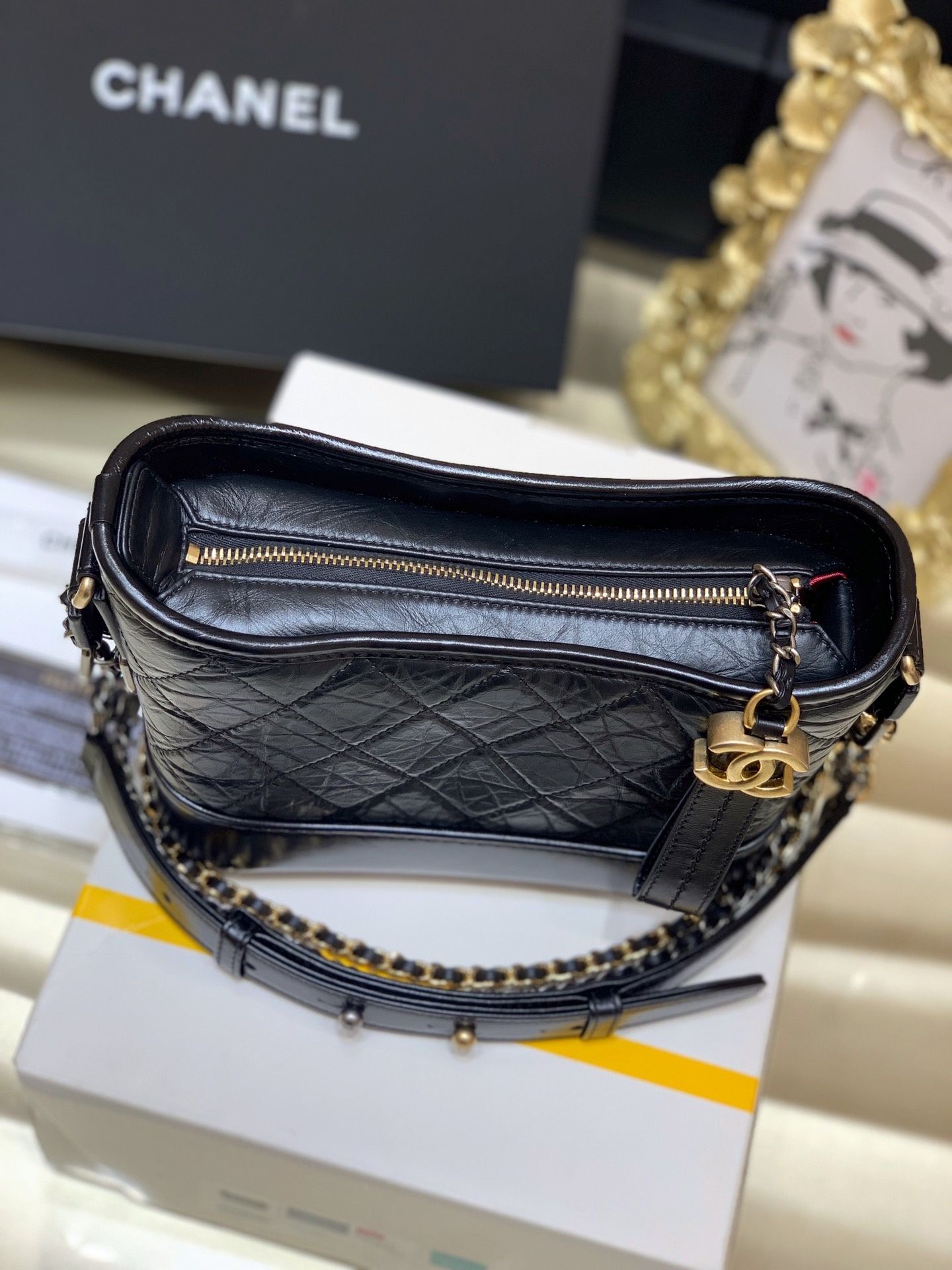 Geanta Chanel Gabrielle 20 cm, Premium