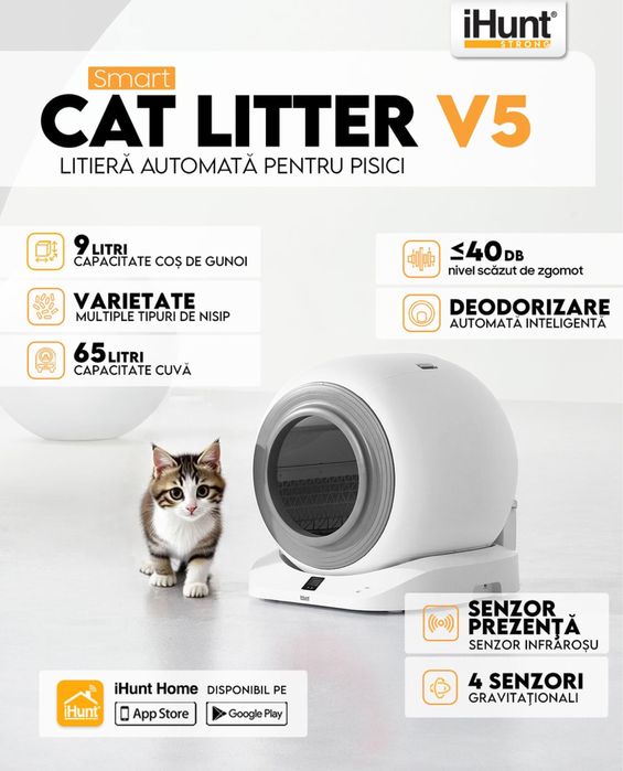 Litiera Smart iHunt V5 Noua