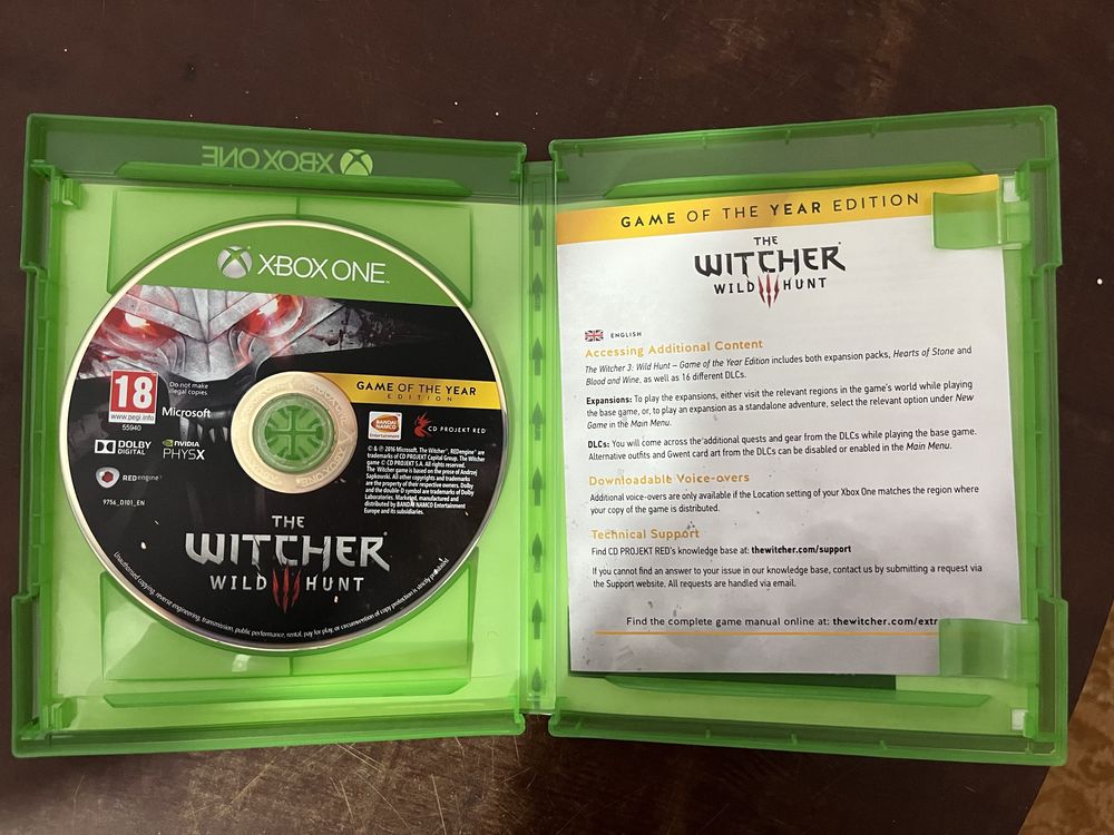 The Witcher 3 нова за xbox one