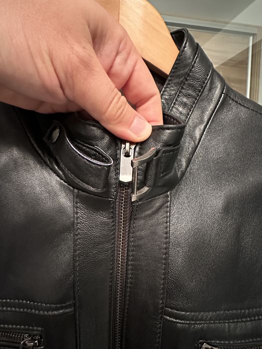 Geaca piele naturala