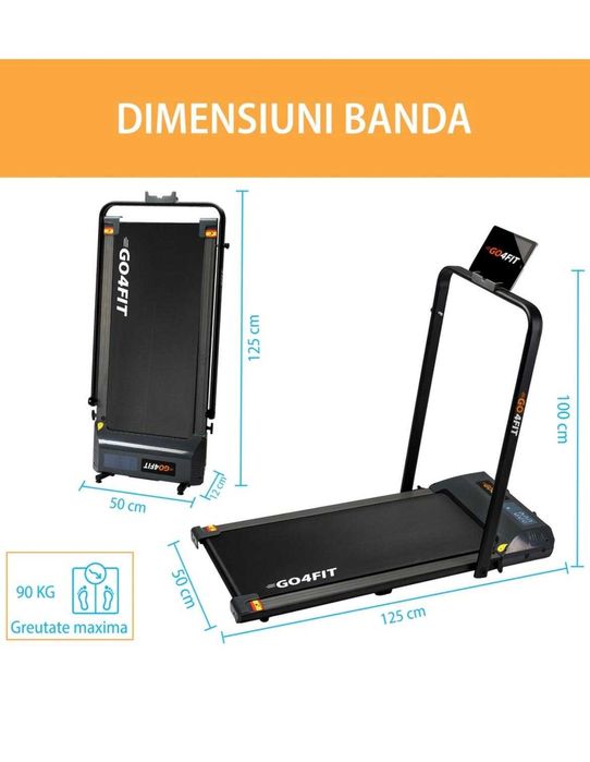 Banda de alergare sau mers GO4Fit