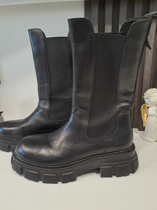 Боти (ботуши) Badura, естествена кожа, н-р 40