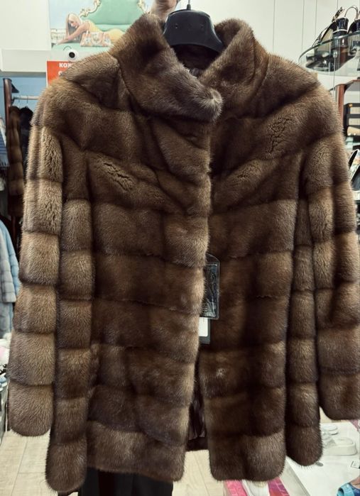 Луксозно Дълго Палто от Норка, купено за 4200лв, продава се за 2400лв