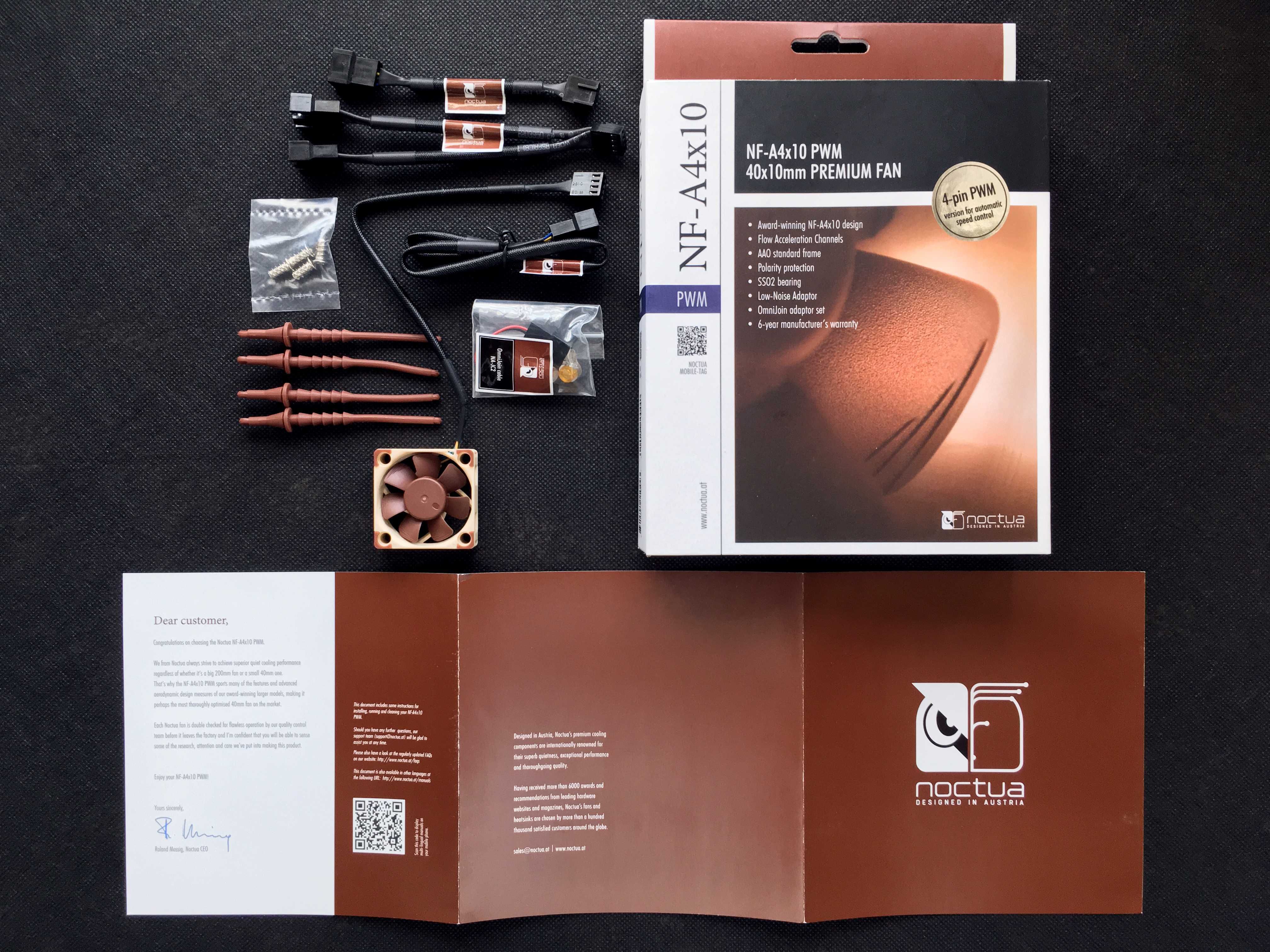 NOCTUA NF-A4x10 12V PWM 40mm Premium Fans