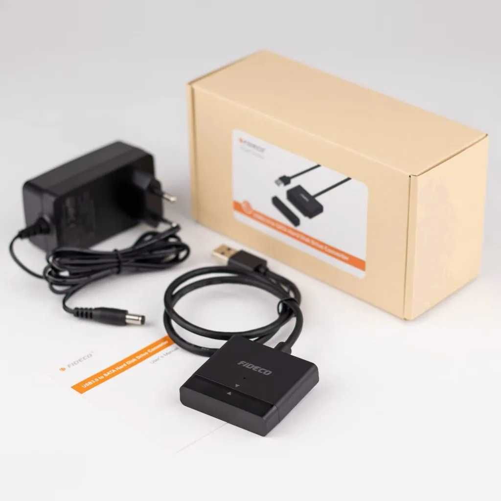 FIDECO USB 3.0 Кабел за връзка към HDD/SSD | SATA | 2.5″/3.5″
