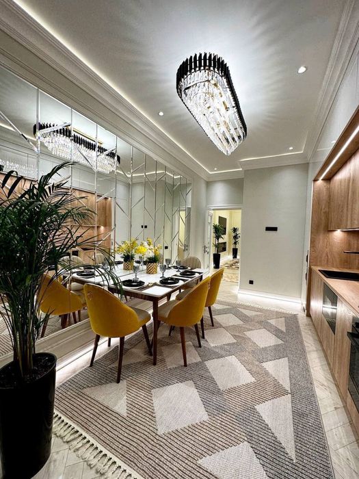 Продается 3х ком квартира, ЖК Oq Saroy, ор-р: Паркентский/Макро, 100м²