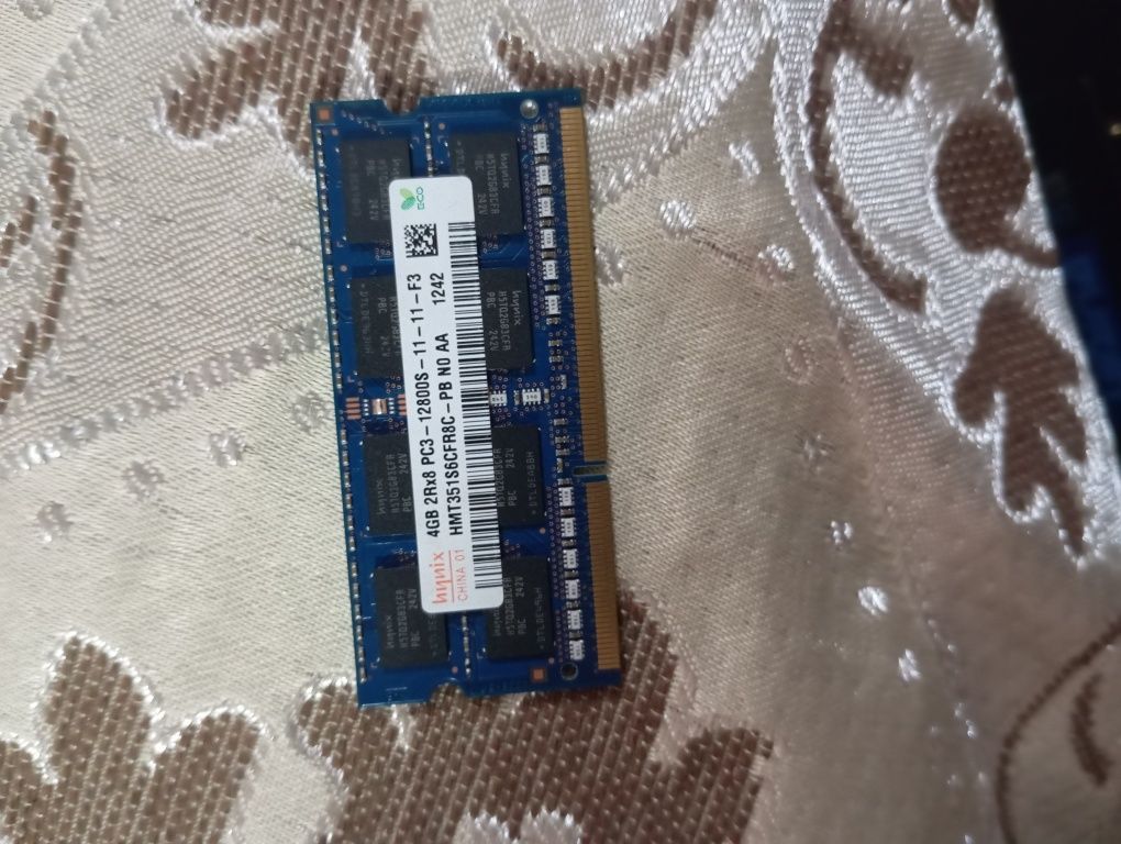 ОЗУ DDR 3 для ноутбука 4gb/1600