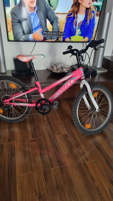 Bicicletă fete 20inch 7-11ani