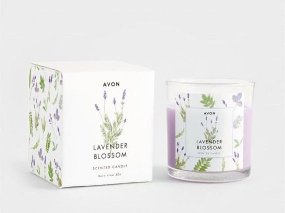 Lumanare parfumata cu lavanda/ vanilie Avon