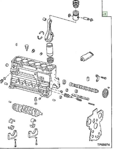 Motor scurt RECONDITIONAT John Deere 6620, 6820, 6920S, 7820