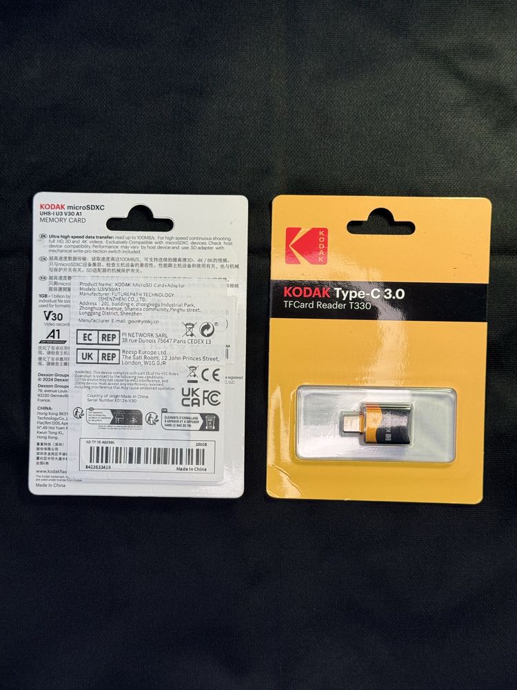 KODAK mircoSD card [ 256 GB ] + АДАПТЕР