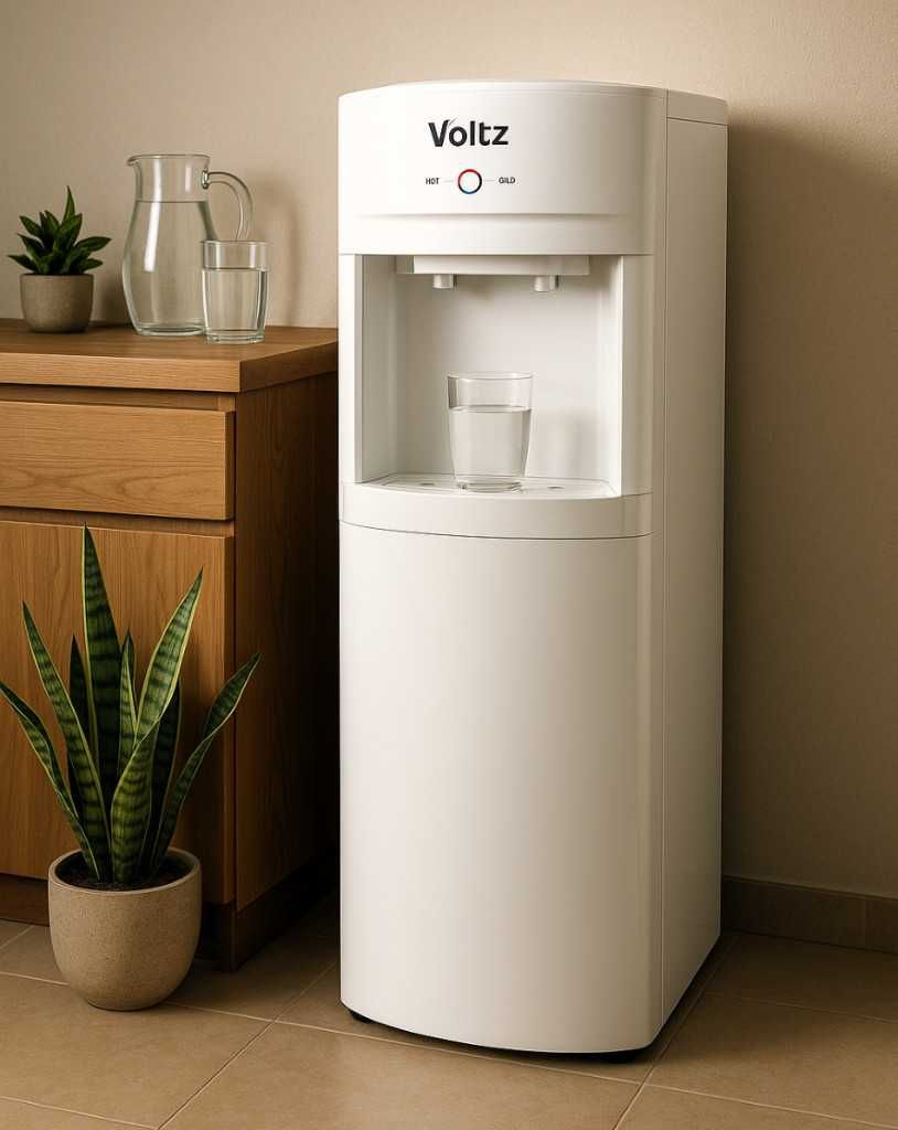 Диспенсър за вода Voltz, 65-420W\15°-90°C, с шкаф, с електр. охлаждане