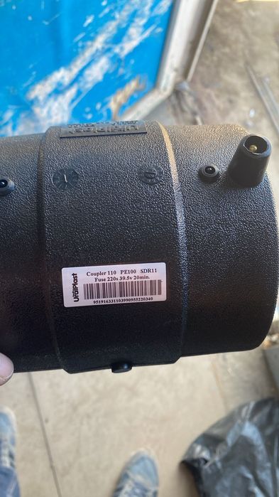 Паика электрофузионная любои диаметр 63 до 500