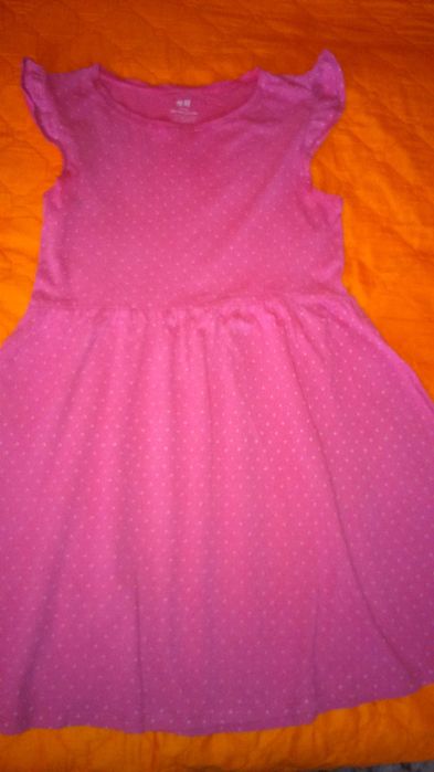 Рокля за момиче размер 140-памучна за 15 лева (7,67 евро)