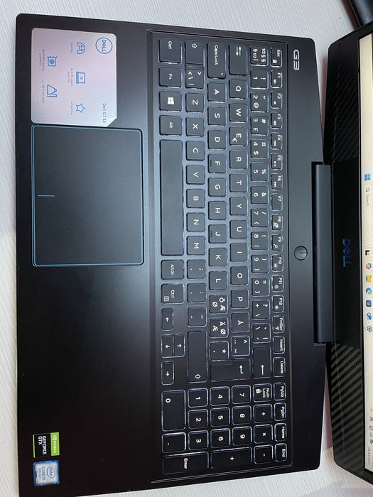 Laptop Gaming Dell G3 15,  i5-9300H, Gtx 1650, 16gb ram, ssd