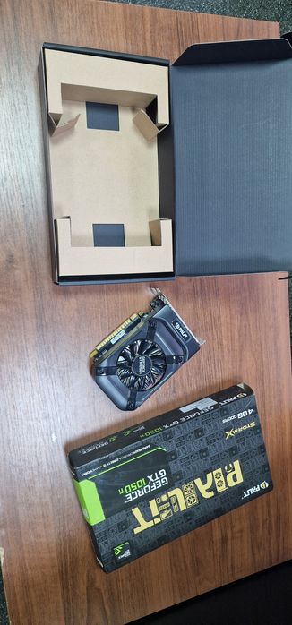 Видеокарта GTX 1050 Ti почти новая с гарантией