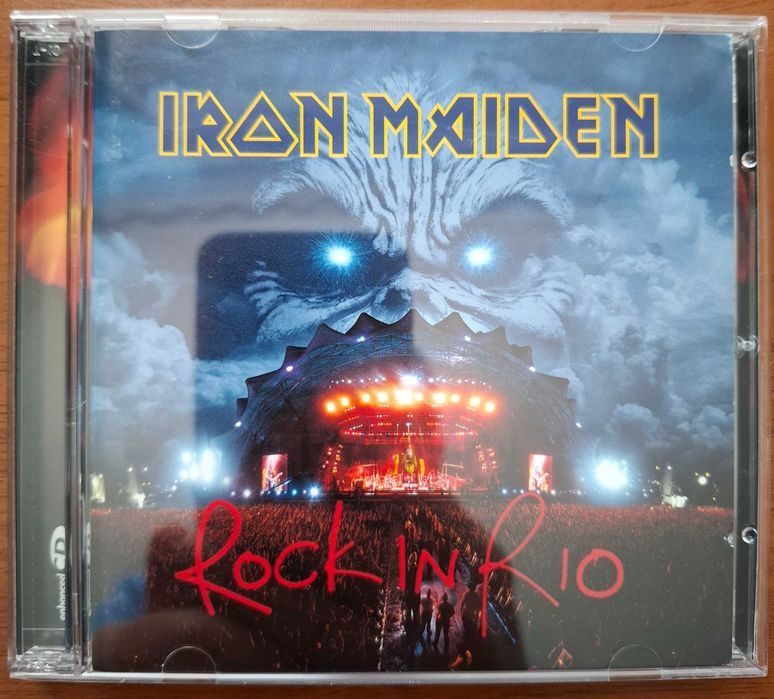 Iron maiden Rock in rio 2 CD's