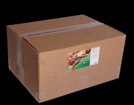 Cutie  miez  de nucă cafeniu, 10 kg