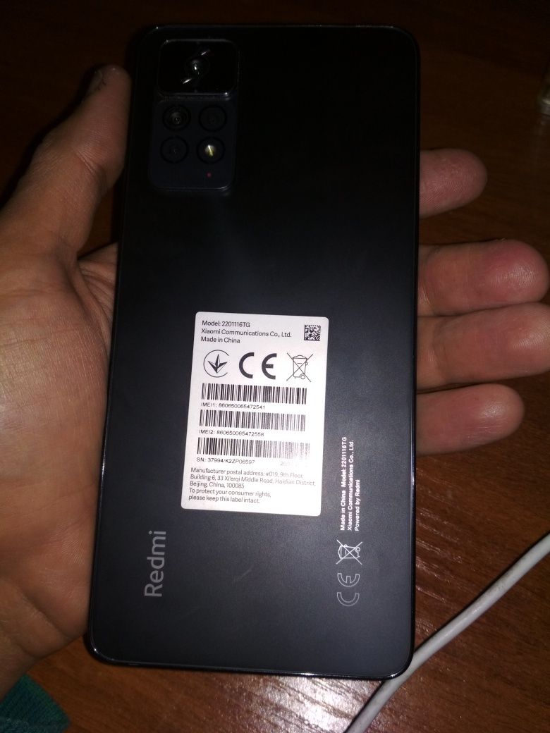 Redmi note 11 pro 128gb pashti novi pasport komipa  dayu