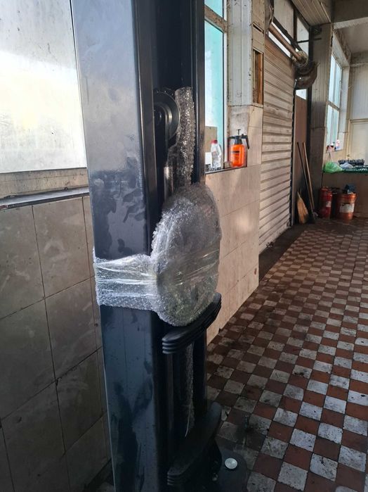 Двуколонен подемник