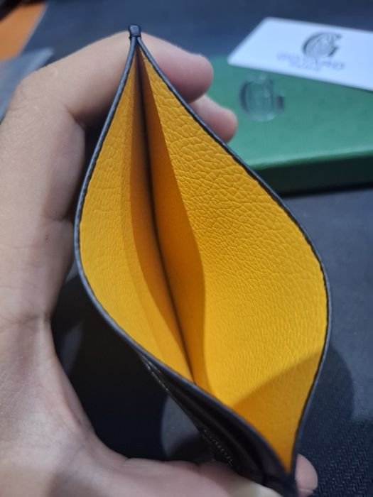 Portofel de carduri Goyard negru