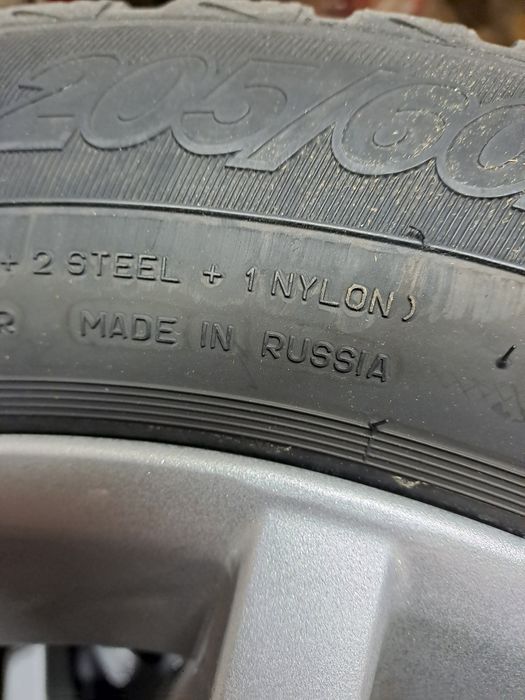 Алуминиеви джанти със зимни гуми 5/110/16