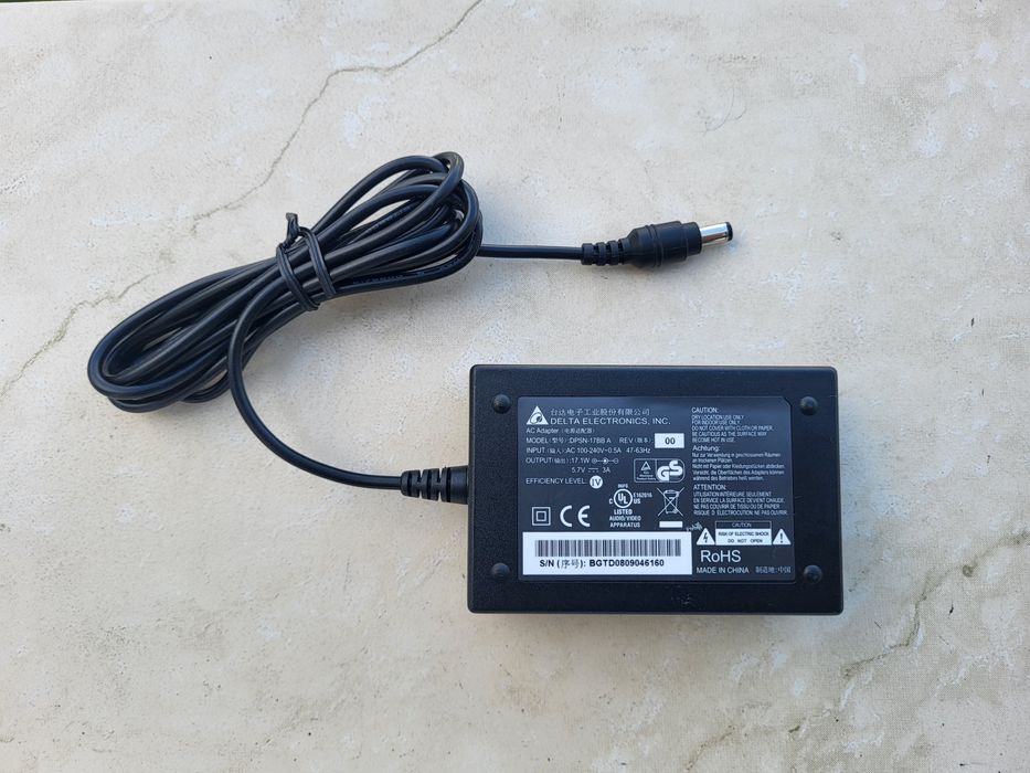 Sursa alimentare 5,7V 3A Delta Electronics audio/video