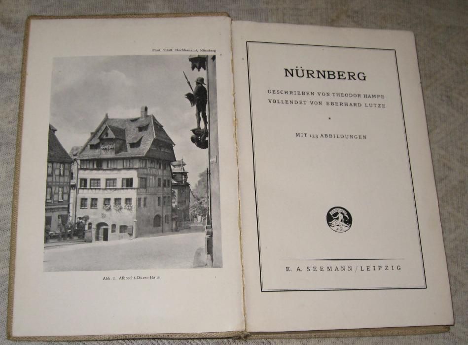Carte Nurnberg 1934