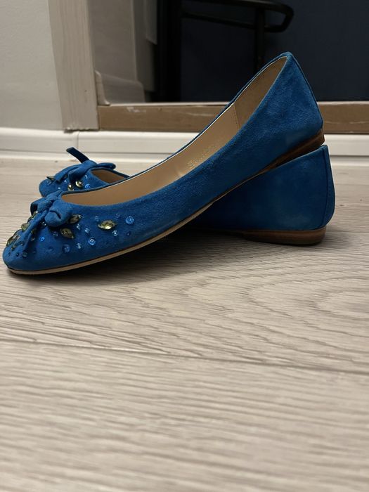 Балетки замша натуральная