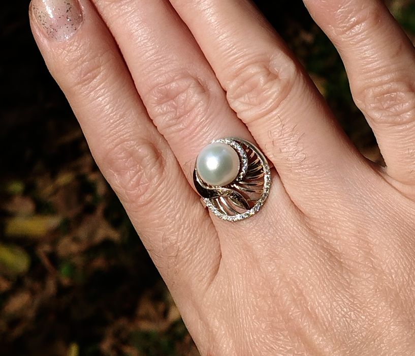 ЗОЛОТО+серебро+жемчуг