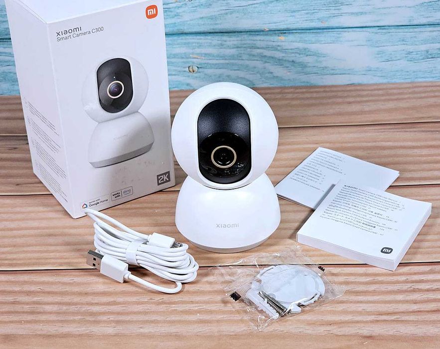 Xiaomi C300 2K — 360° Wi-Fi Камера Видеонаблюдения. Есть доставка