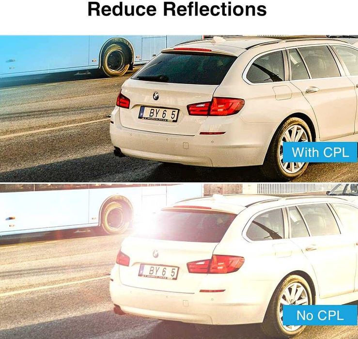 Filtru CPL antireflexie pentru camera auto A119 si A118C2 Viofo Nou!