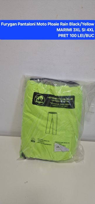 Pantaloni ploaie moto ploaie Furygan