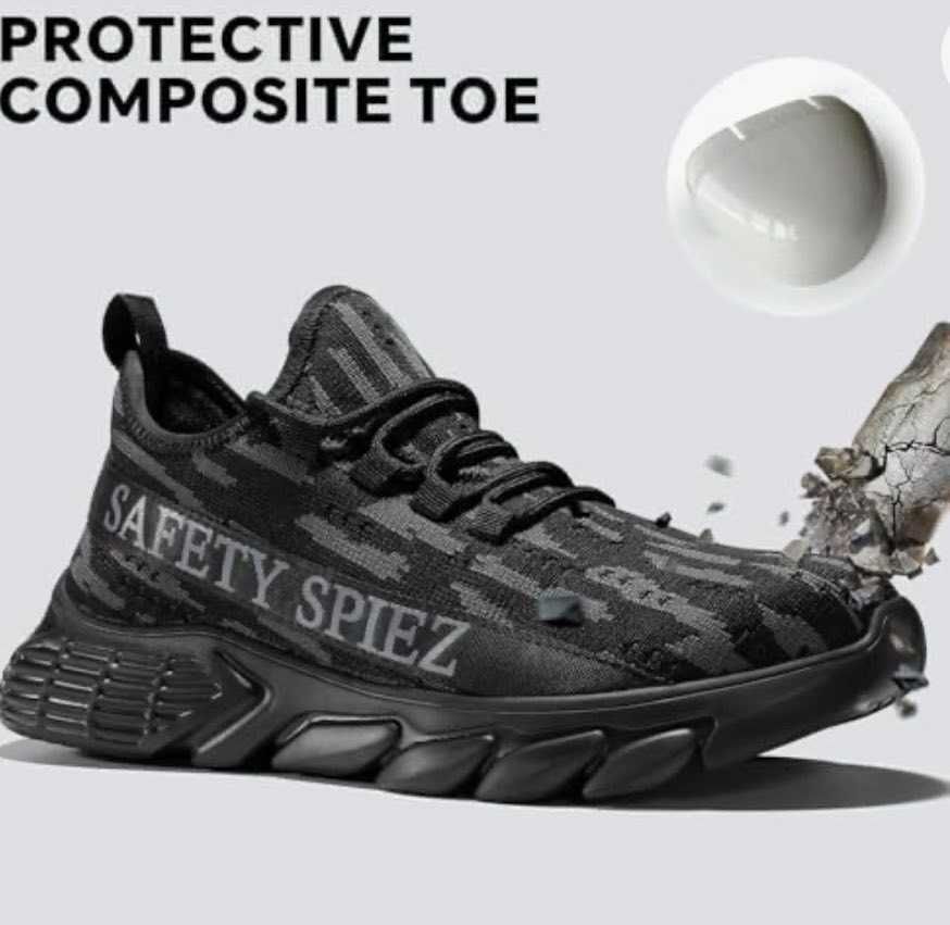 Safety мъжки обувки с метално бомбе