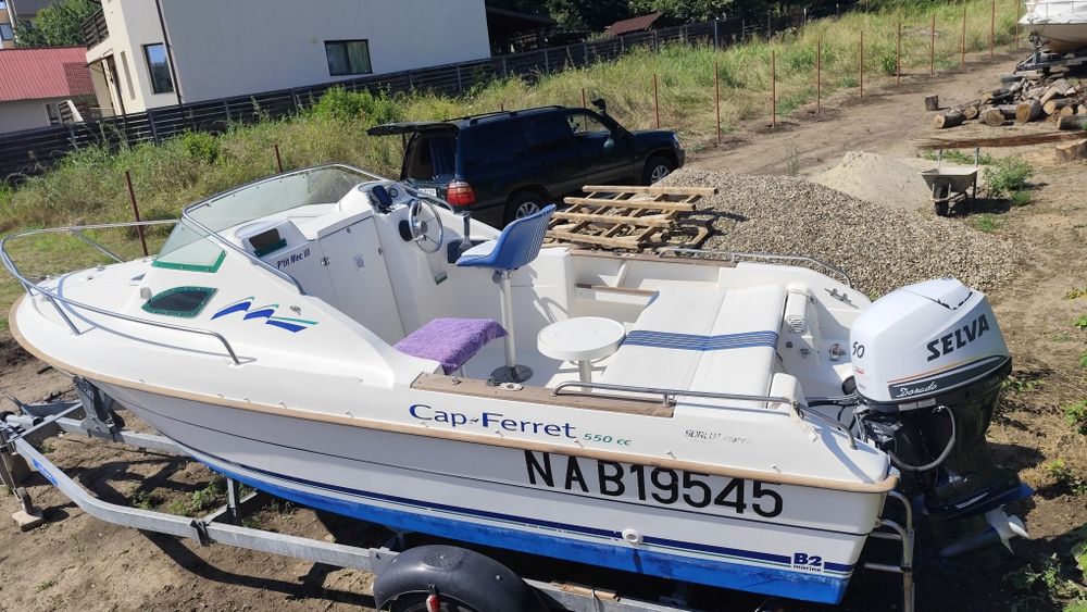 Barcă  Cap Ferret B2 Marine 550-Selva%Yamaha 50/60 cp-Peridoc
