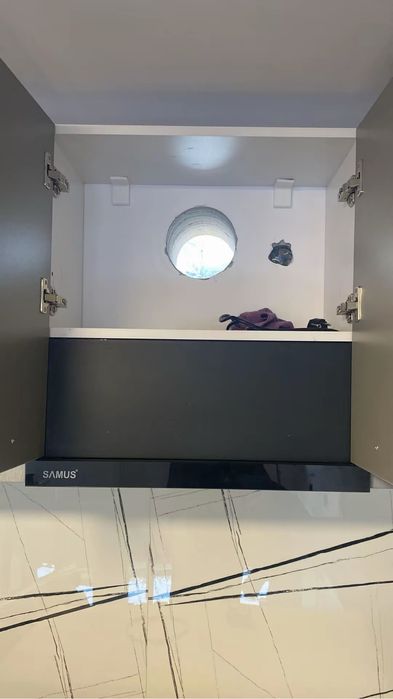 Gaură pentru Hotă Centrală – Carotare Curată în BCA, Cărămidă și Beton