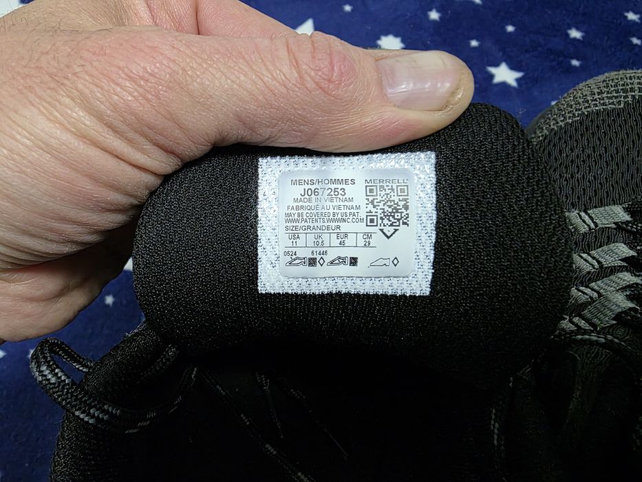 Semigheata/pantof alergare Merrell Fly Strike,Goretex,marime 45(29 cm)