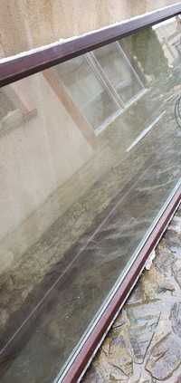 OCAZIE!!Vand geam termopan profil mahon L=266cm xl=116cm,sticla ALMAGL