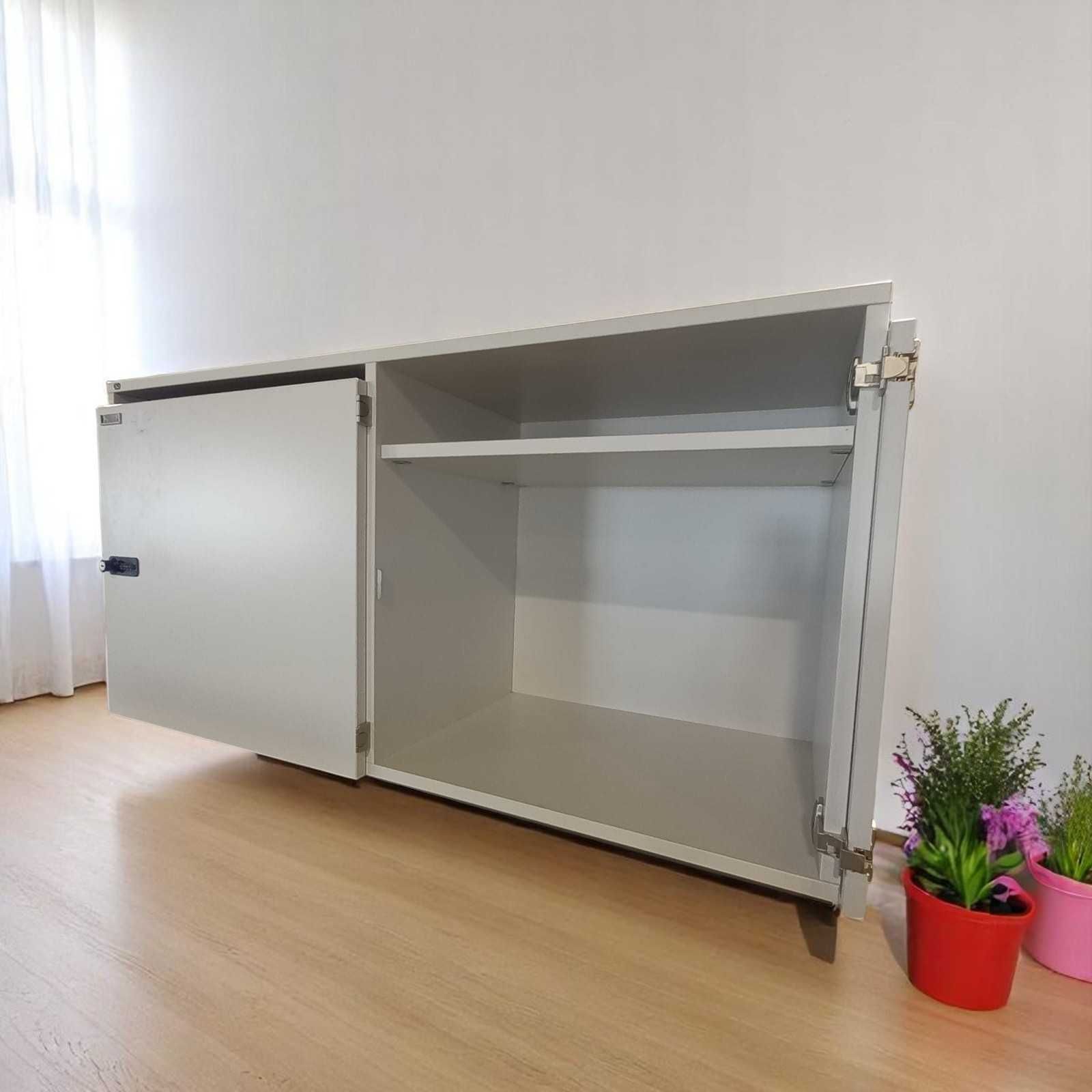 Dulap Locker alb marca VS 120x67x35 cm, 2 usi