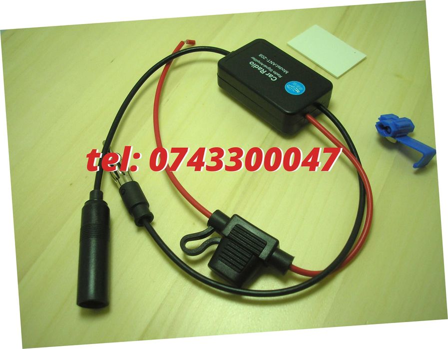 Amplificator Semnal Antena Radio Fm Am Cu Mufa Universala Pentru Navi