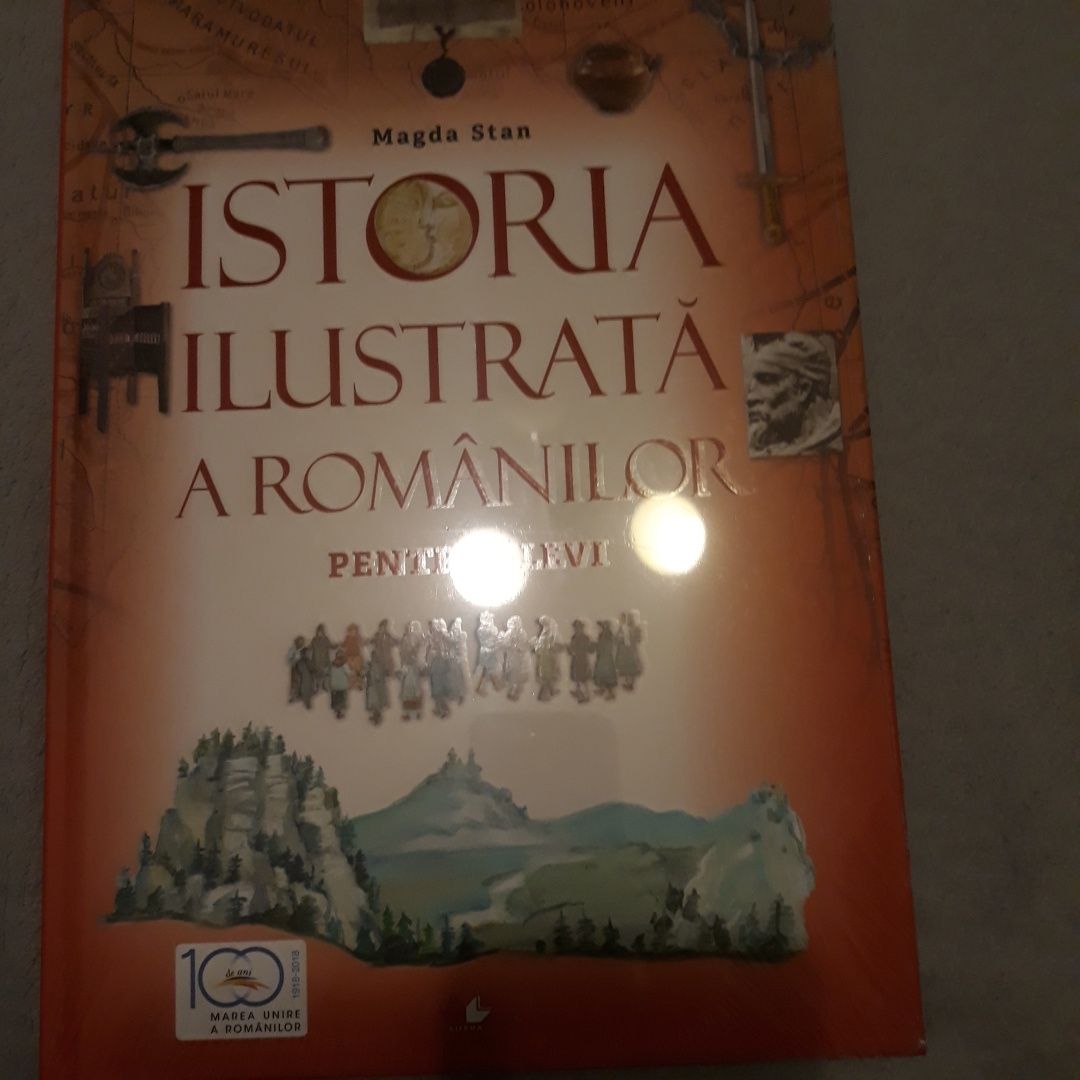 Istoria ilustrata a romanilor pentru elevi