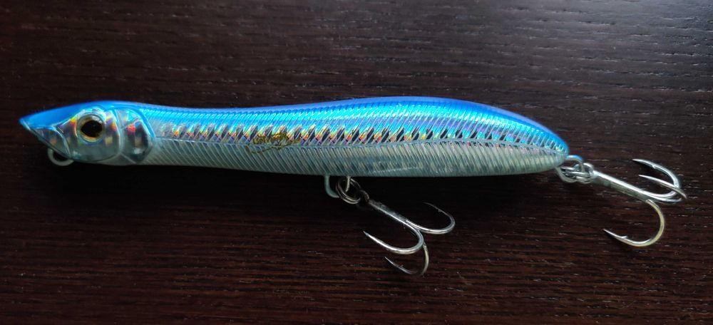 Воблер XORUS Patchinko 125 Blue, Чисто Нов без кутийка!