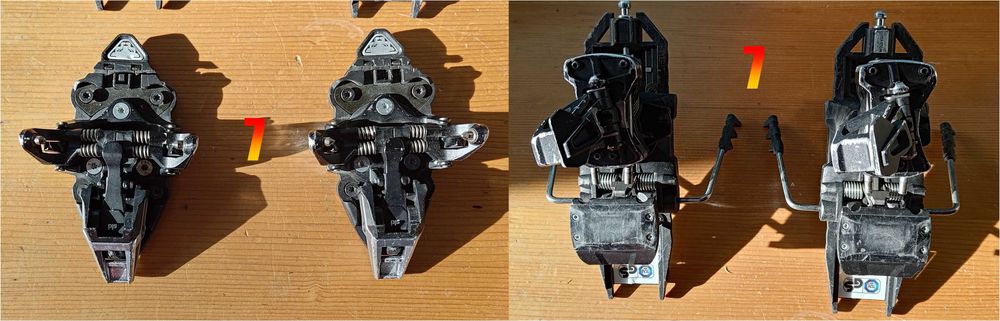 Ски туринг автомати Dunafit. Точкови панти Динафит.