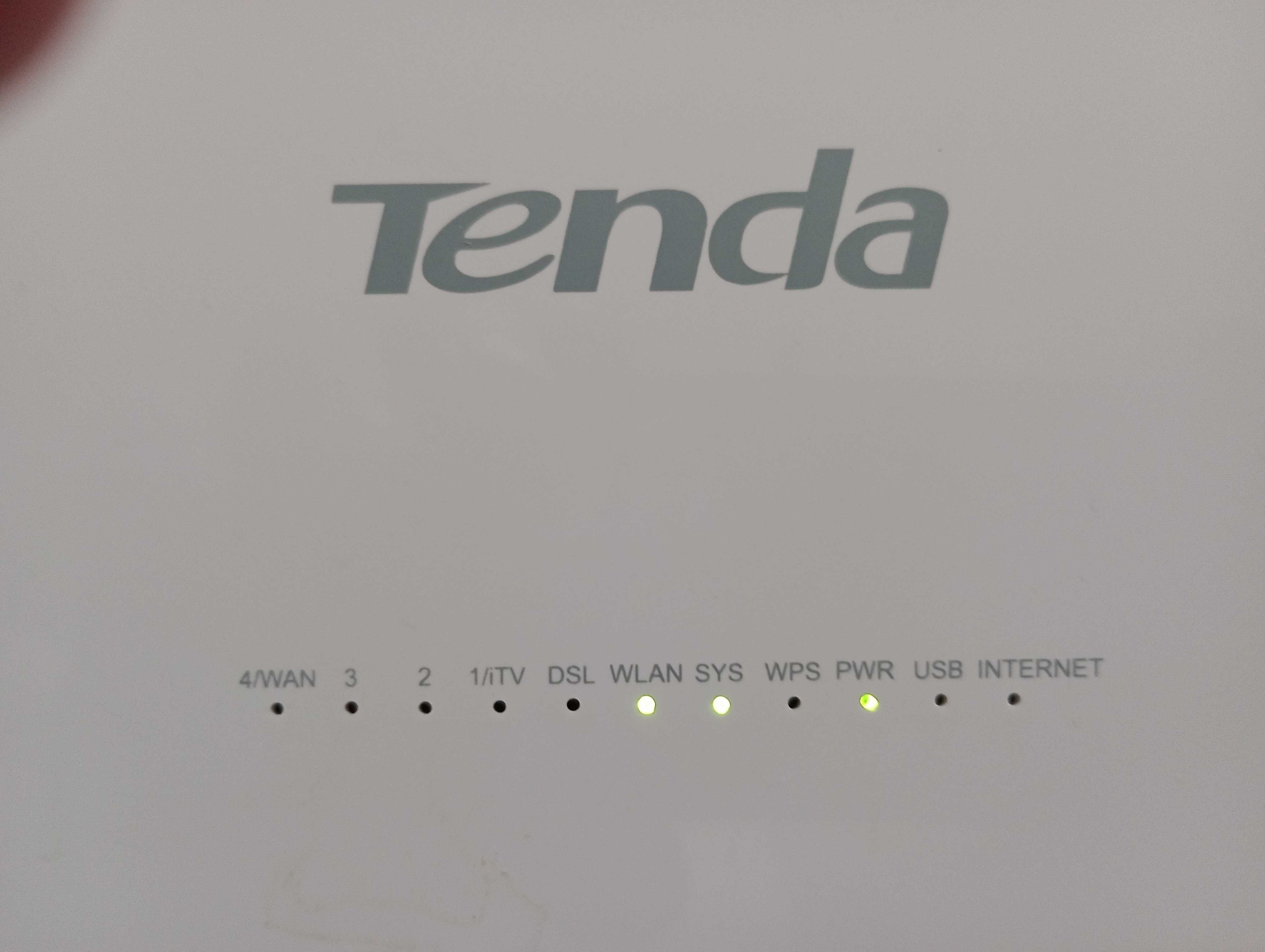 Modem - Router wirelles Tenda N300 ADSL 2, functional